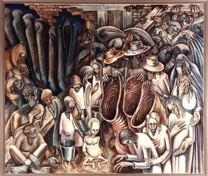 John biggers night of the poor