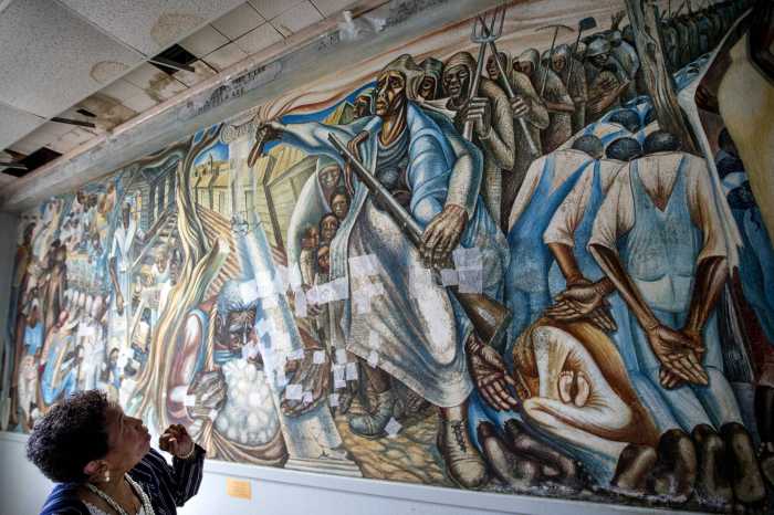 Biggers nurtured beloved peril muralist